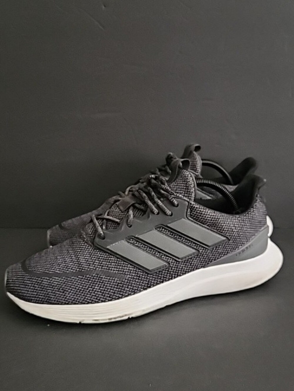 ADIDAS Men Energyfalcon Shoes 10 Gray Black Cloud foam Running